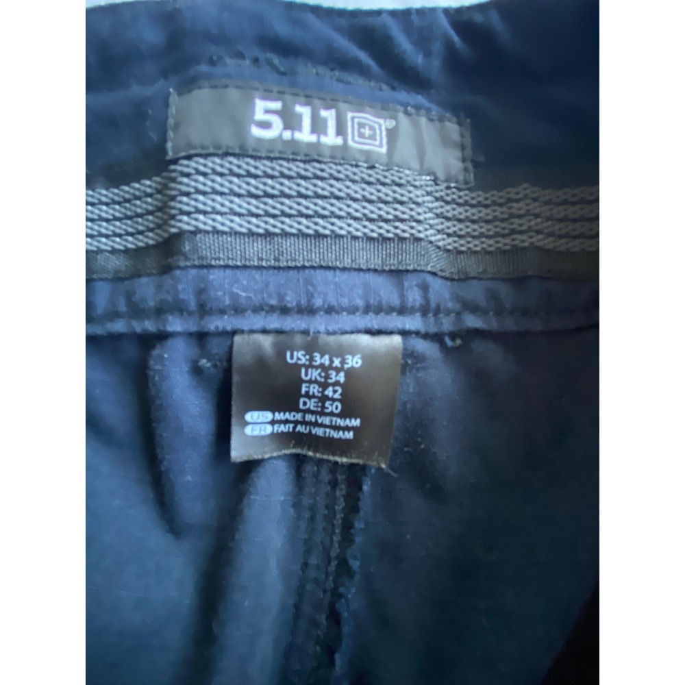 5.11 Tactical Mens Solid Rugged GORPCORE Cargo Pants 38x32 Navy Blue 74273